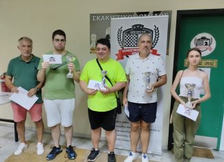 6ο Σκακιστικό Τουρνουά Γιορτών Παλιάς Πόλης 2023