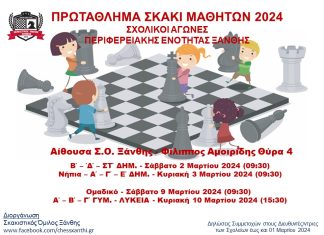 ΣΧΟΛΙΚΟ ΠΡΩΤΑΘΛΗΜΑ 2024 (ΑΠΟΤΕΛΕΣΜΑΤΑ)